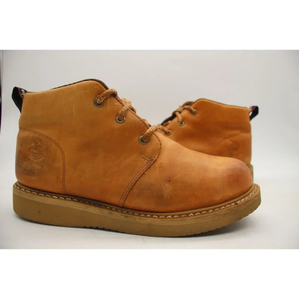 Georgia Chukka Men's Size 12 W Boots Wedge Farm & Ranch Work GB1222